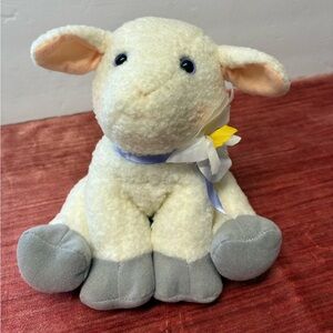 Hallmark Vintage 1994 Easter Lamb LILLY Plush Toy 7” White